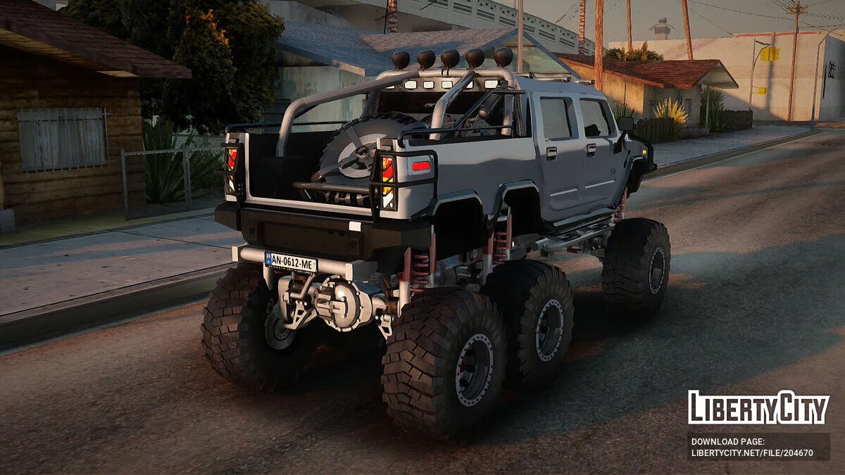 Hummer H2 6x6 Monster / GTA San Andreas