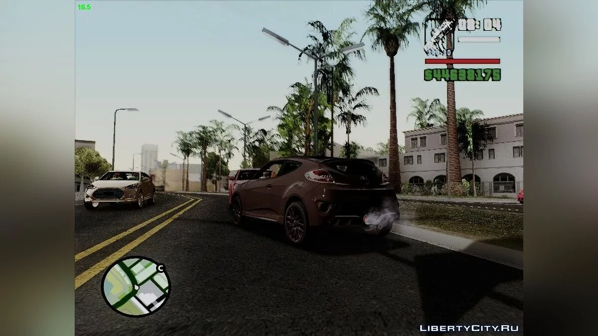 Hyundai Veloster / GTA San Andreas