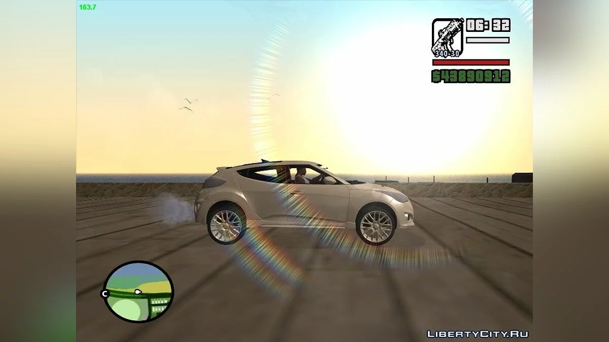 Hyundai Veloster / GTA San Andreas