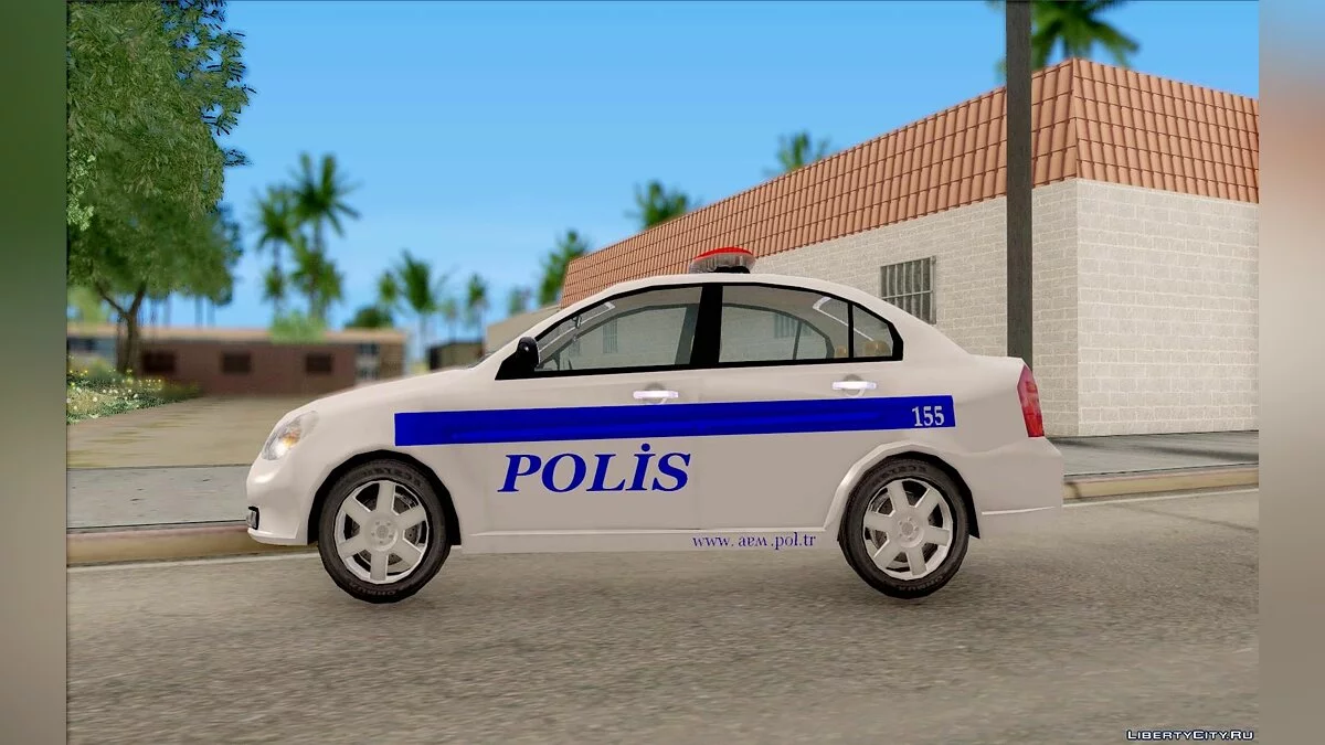 Hyundai Accent Era Police / GTA San Andreas