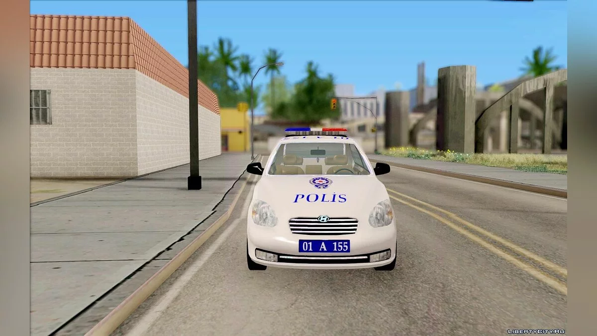 Hyundai Accent Era Police / GTA San Andreas