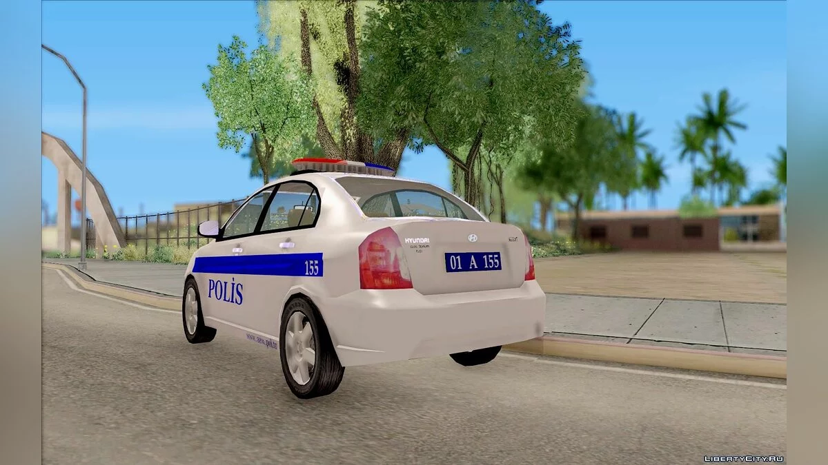 Hyundai Accent Era Police / GTA San Andreas