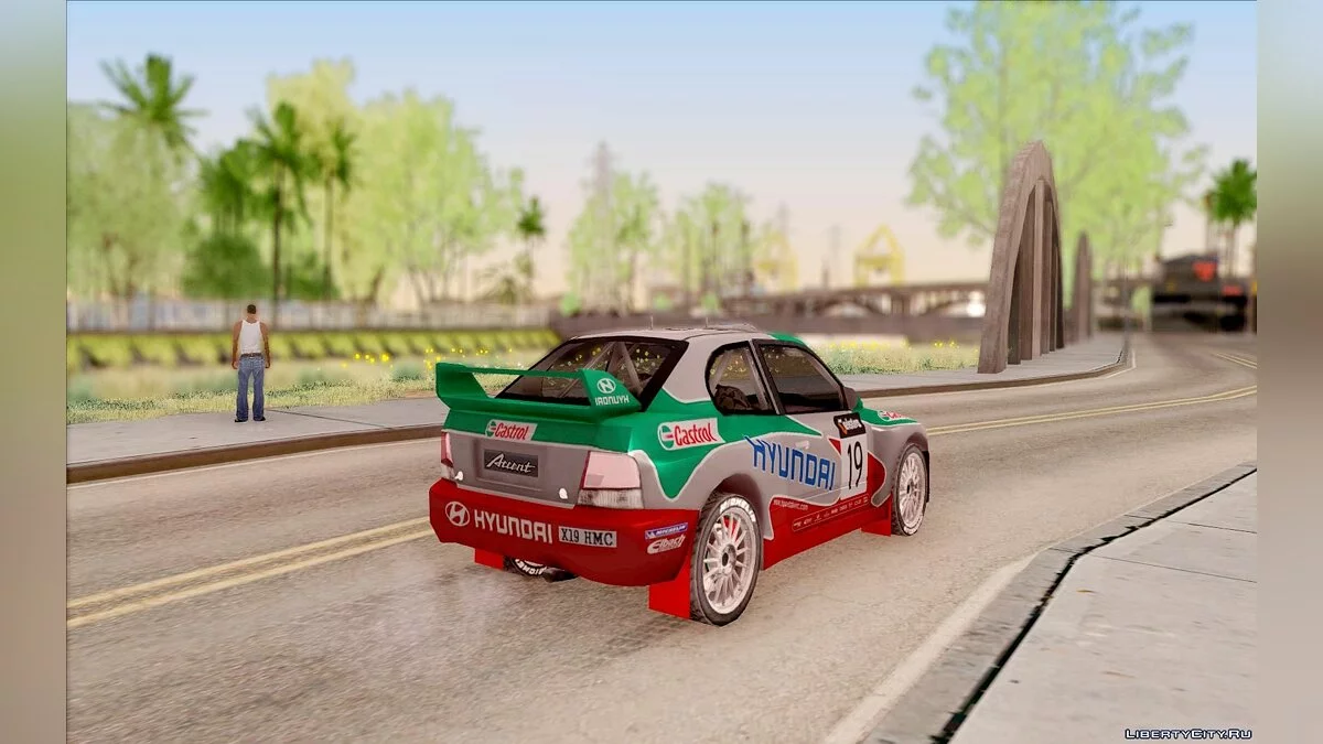 Hyundai Accent WRC / GTA San Andreas