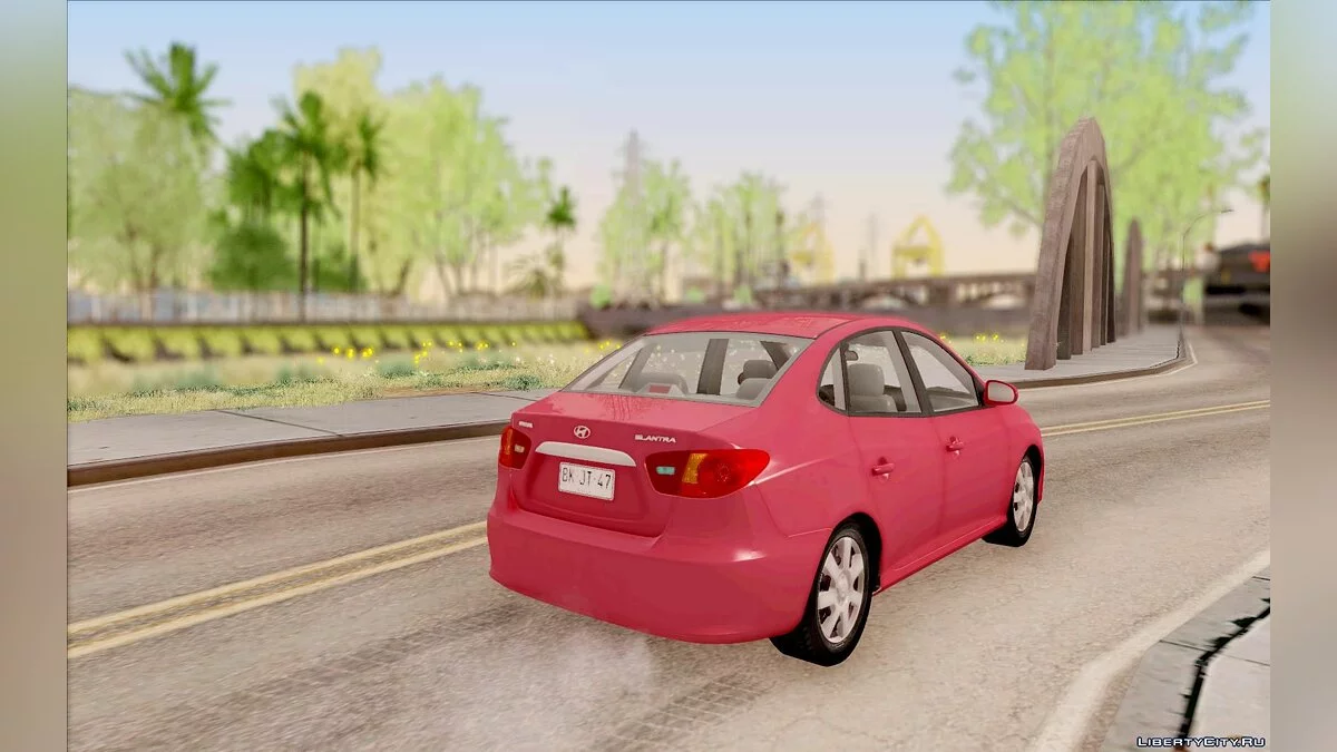 Hyundai Elantra 2008 / GTA San Andreas