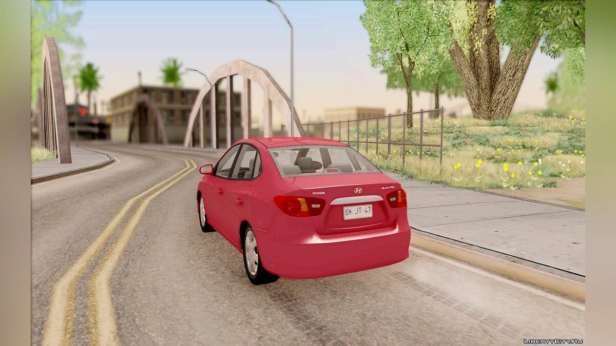 Hyundai Elantra 2008 / GTA San Andreas