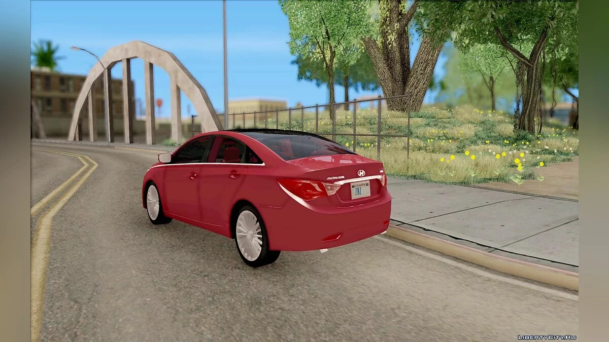 Hyundai Sonata 2012 / GTA San Andreas