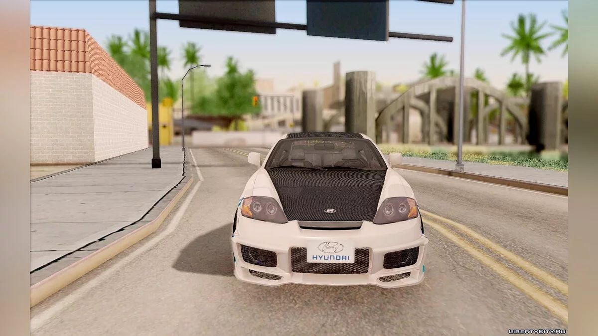 Hyundai Tiburon V6 Coupe Aya Itasha / GTA San Andreas