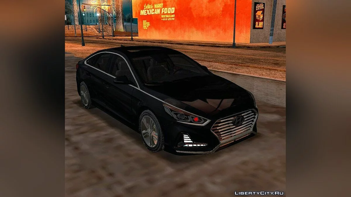 Hyundai Sonata 2018 / GTA San Andreas