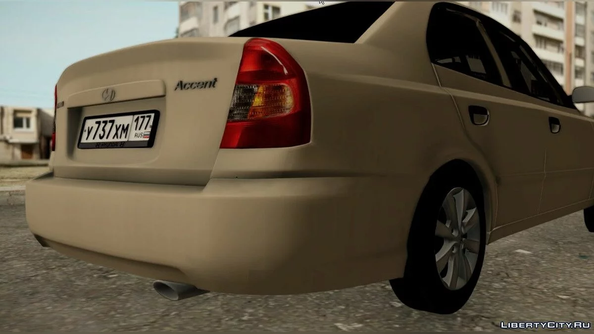 Hyundai Accent Stock / GTA San Andreas