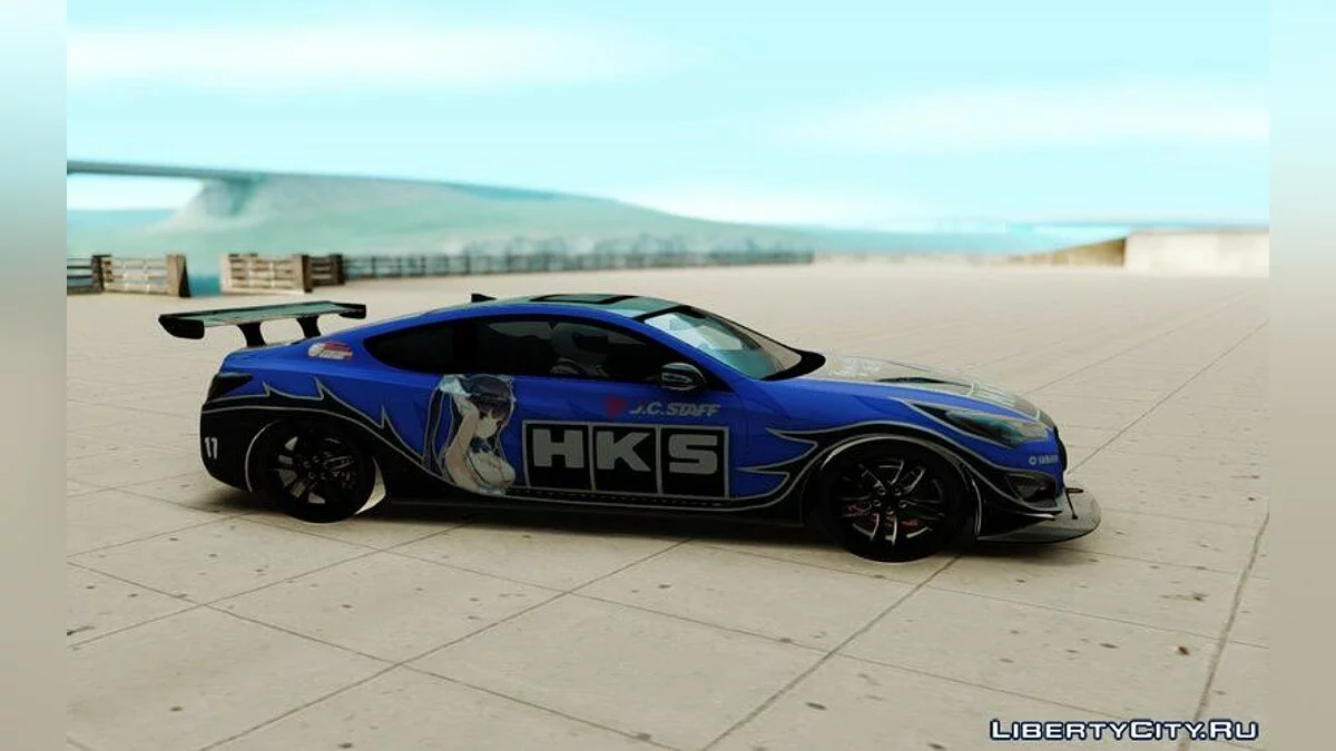 Hyundai Genesis Coupe HKS / GTA San Andreas