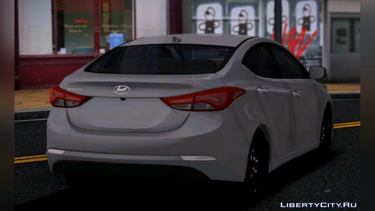 Hyundai Elantra 2015 / GTA San Andreas