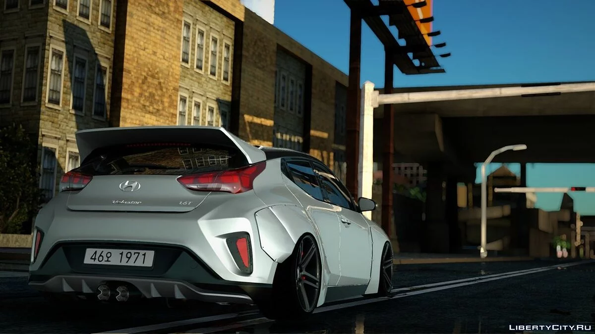 2019 Hyundai Veloster Turbo WideBody / GTA San Andreas