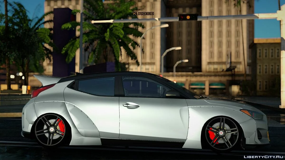 2019 Hyundai Veloster Turbo WideBody / GTA San Andreas