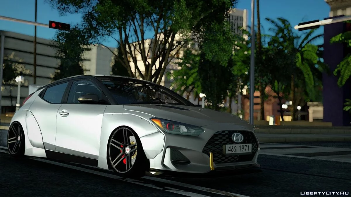 2019 Hyundai Veloster Turbo WideBody / GTA San Andreas