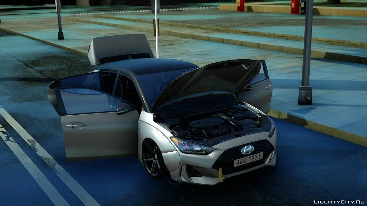 2019 Hyundai Veloster Turbo WideBody / GTA San Andreas