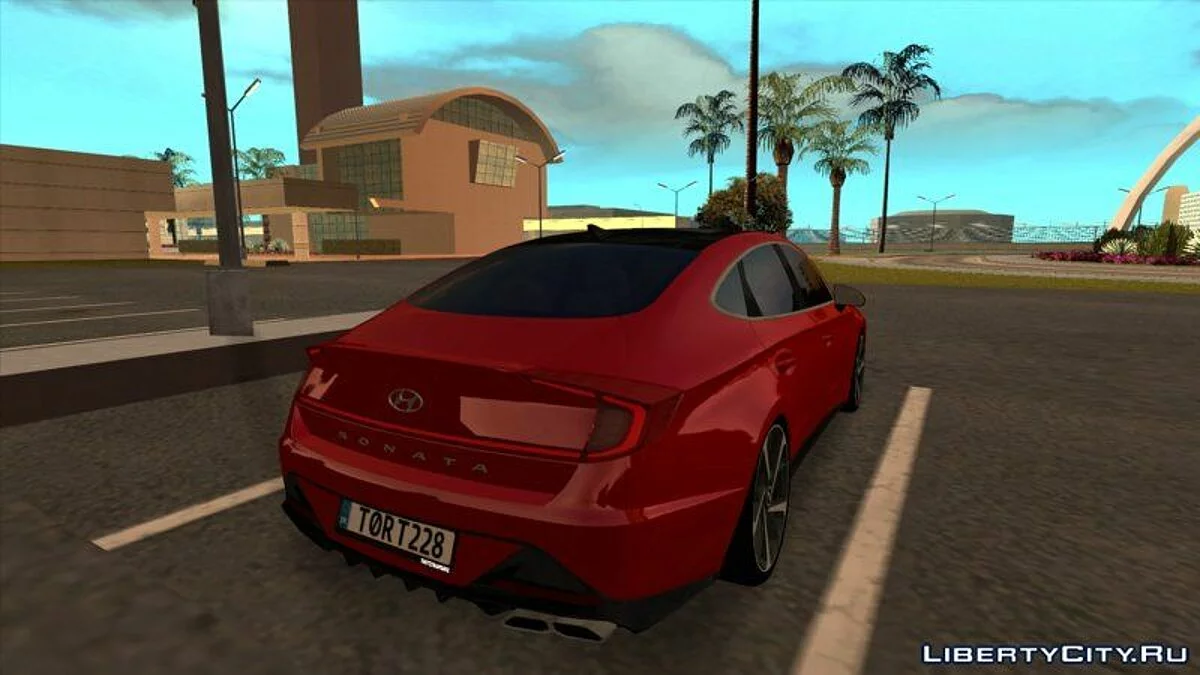 Hyundai Sonata Turbo 2020 / GTA San Andreas