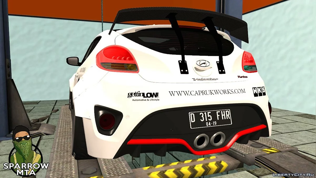 Hyundai Veloster / GTA San Andreas