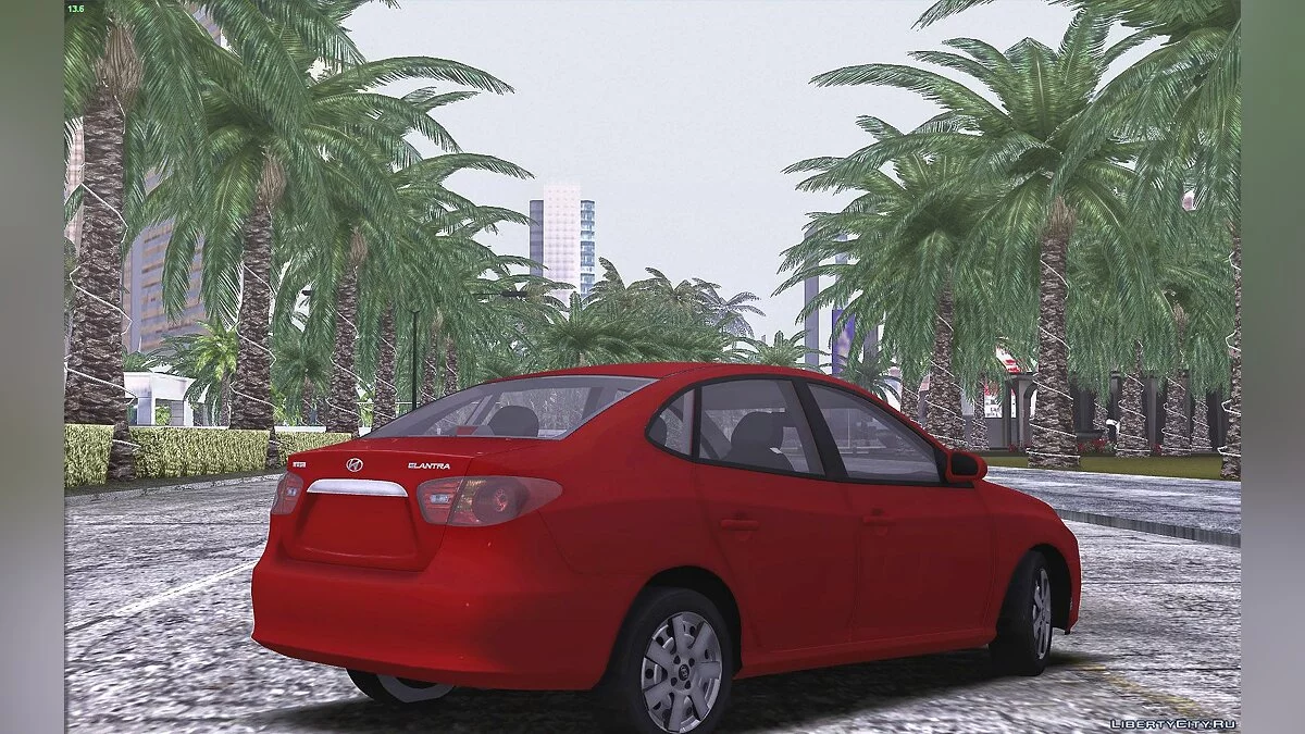 Hyundai Elantra 2008 / GTA San Andreas