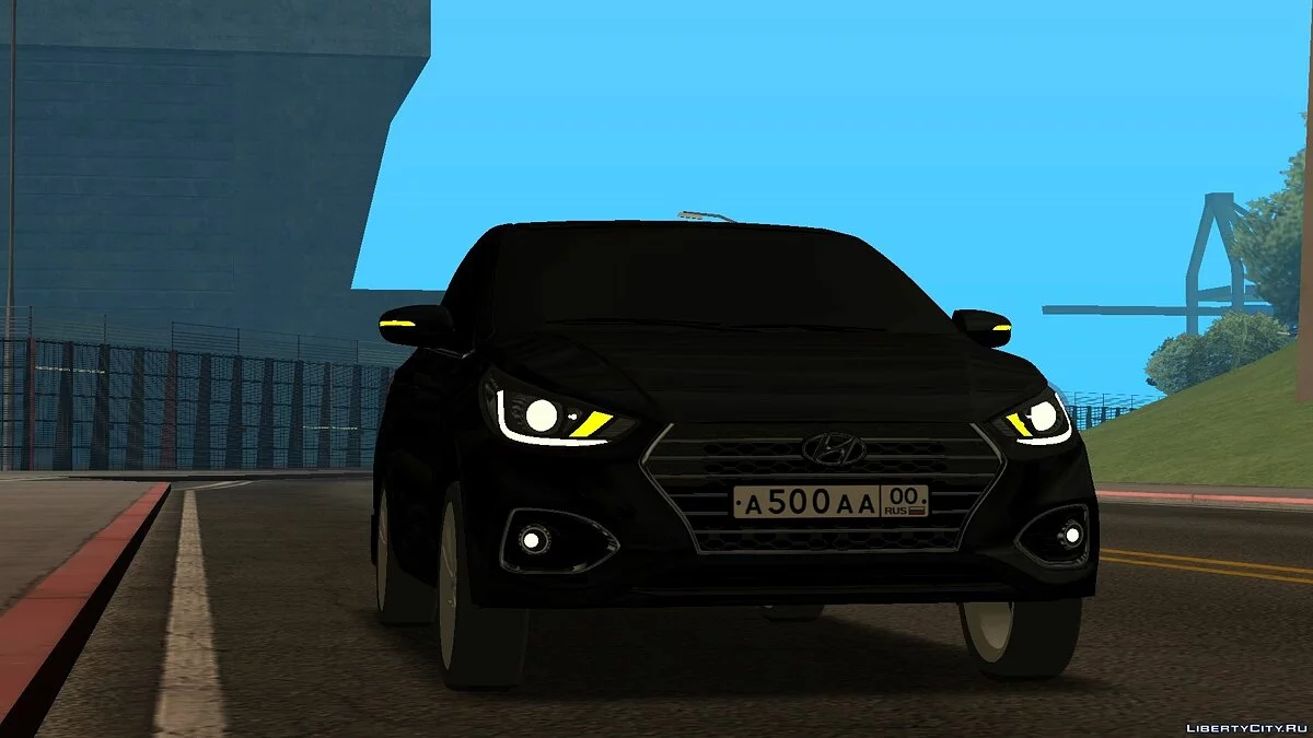 Hyundai Solaris 2017 / GTA San Andreas
