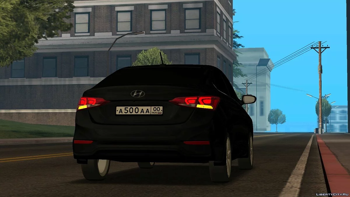 Hyundai Solaris 2017 / GTA San Andreas