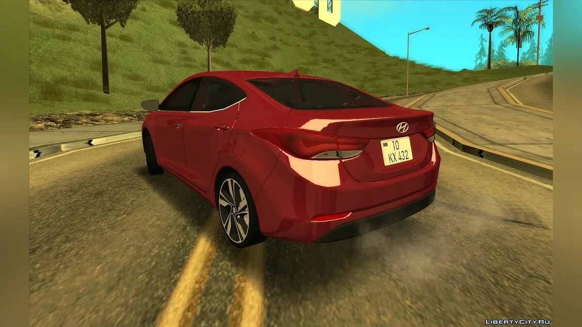 Hyundai Elantra 2015 / GTA San Andreas