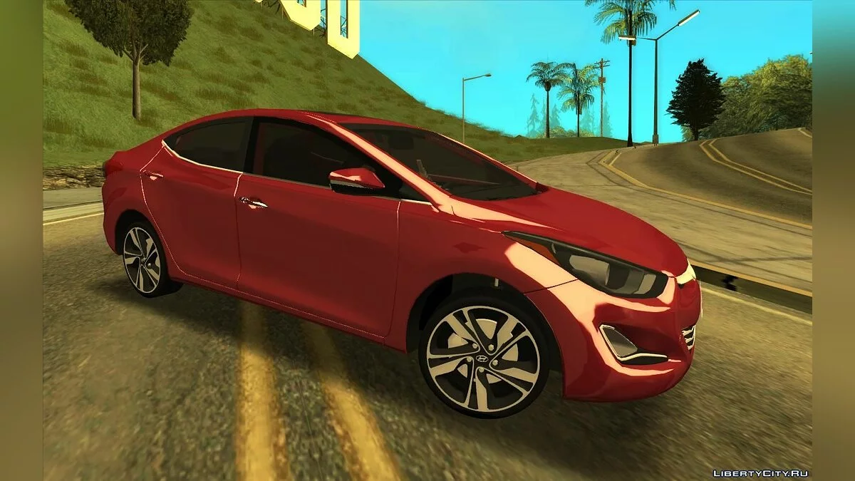 Hyundai Elantra 2015 / GTA San Andreas