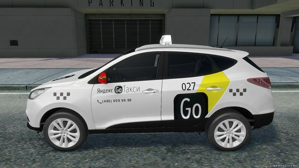 Скачать Hyundai ix35 Яндекс Go для GTA San Andreas