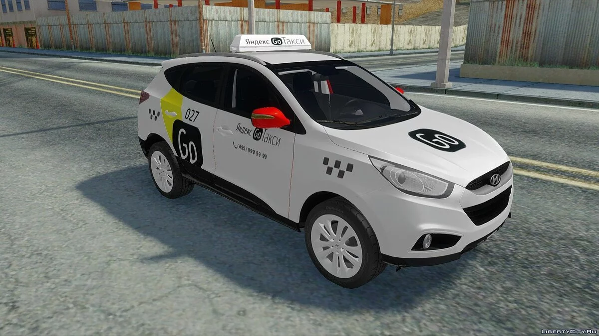 Hyundai ix35 Яндекс Go / GTA San Andreas