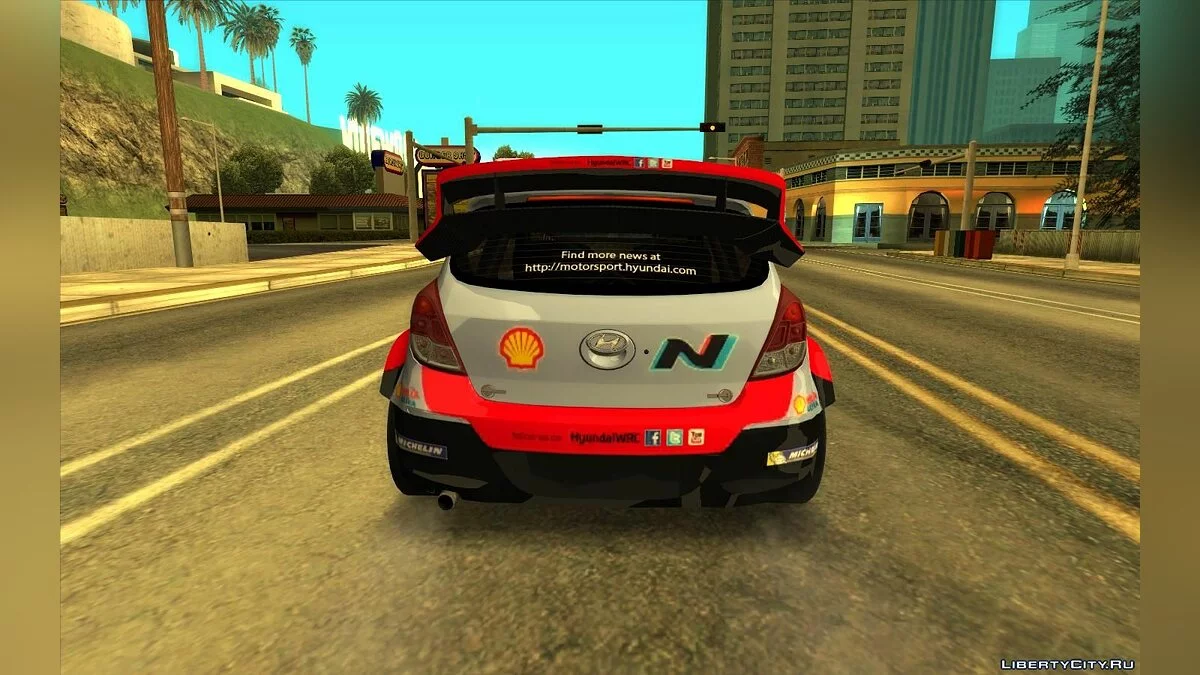 Hyundai i20 WRC / GTA San Andreas