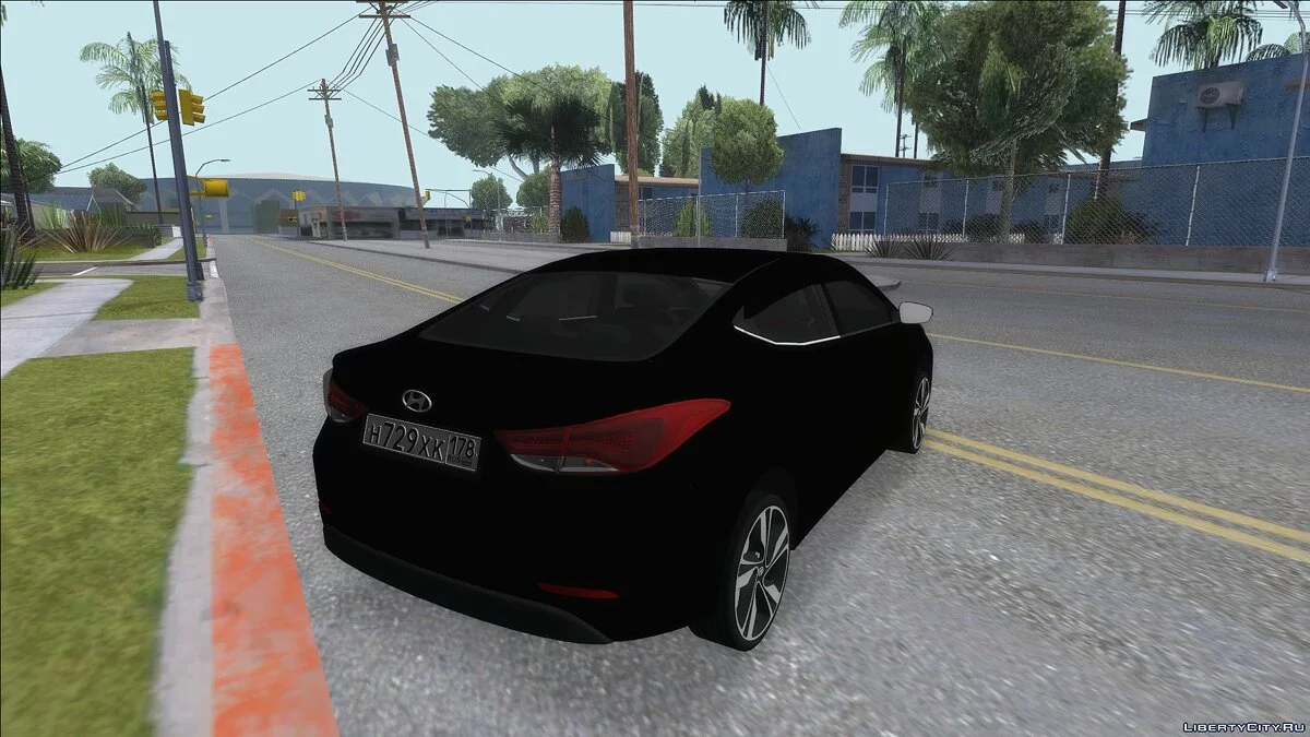 Hyundai Elantra 2015 / GTA San Andreas