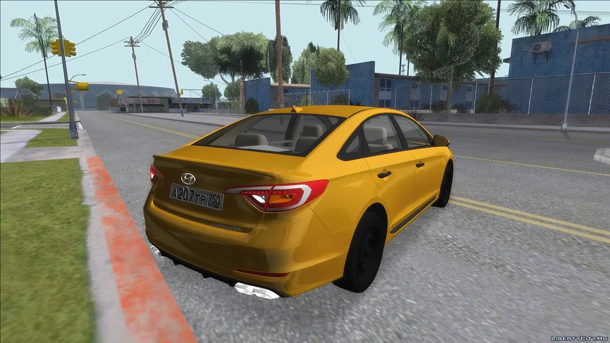 Hyundai Sonata 2016 / GTA San Andreas