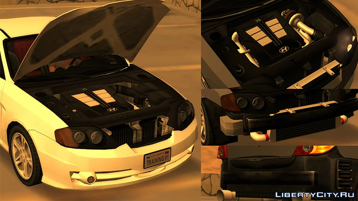 Hyundai Tiburon '03 (coupe / Tuscani) / GTA San Andreas