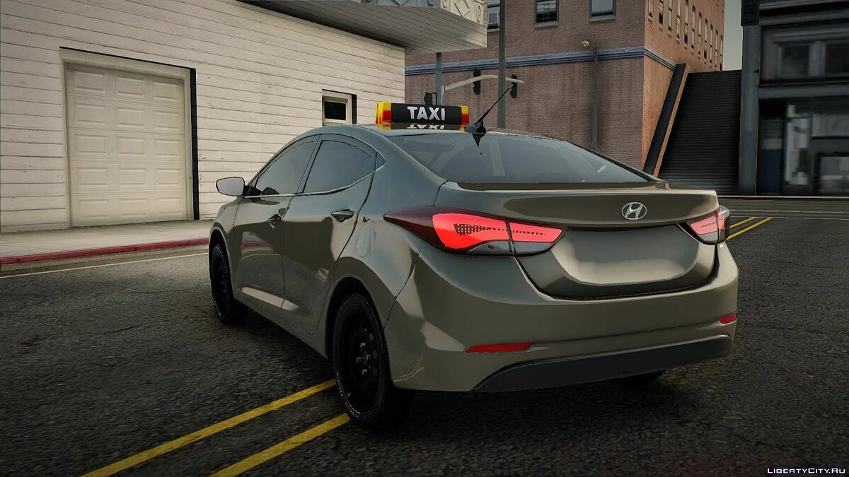 Hyundai Avante - Такси / GTA San Andreas
