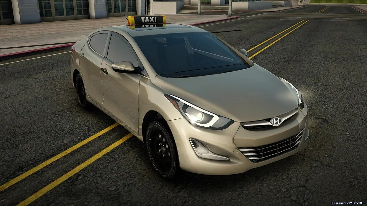Hyundai Avante - Такси / GTA San Andreas