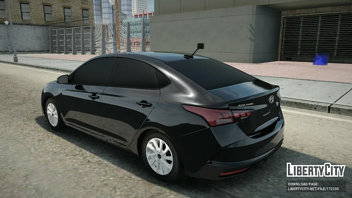 Hyundai Solaris 2022 / GTA San Andreas