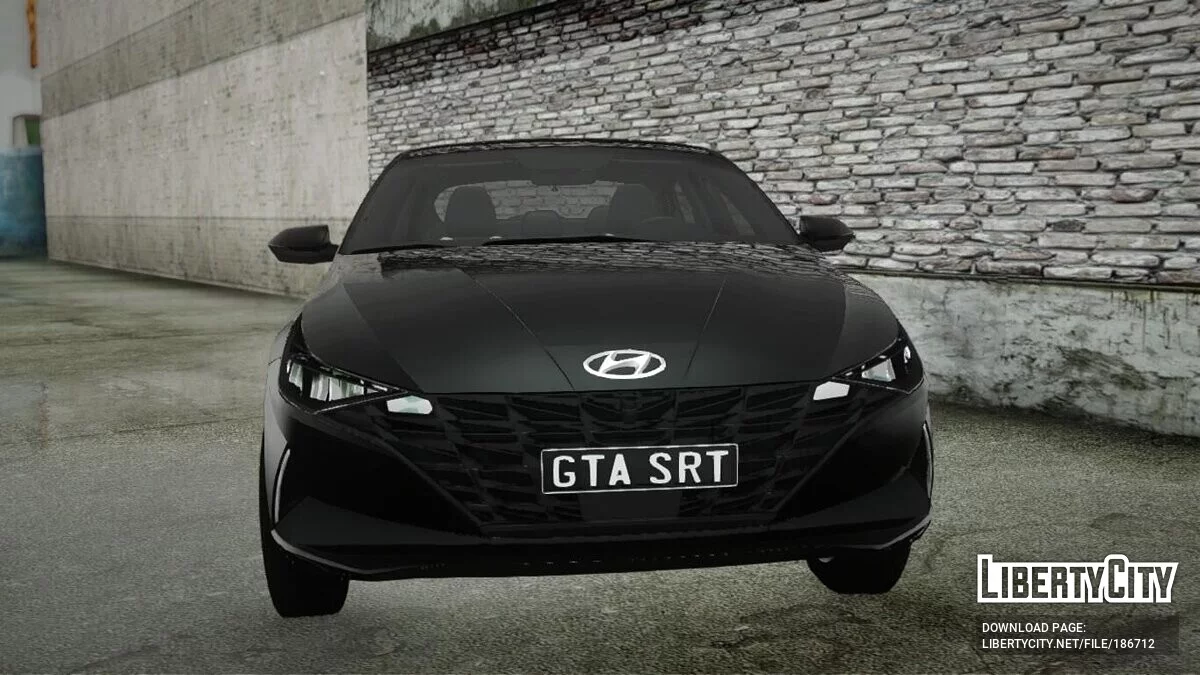 Hyundai Elantra 2021 / GTA San Andreas