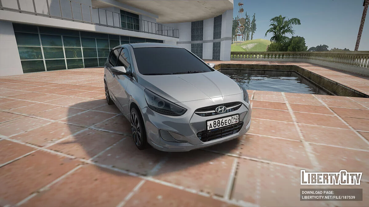 Hyundai Accent Хэтчбек / GTA San Andreas