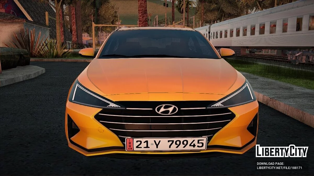 Hyundai Elentra 2020 Taxi Baghdad / GTA San Andreas