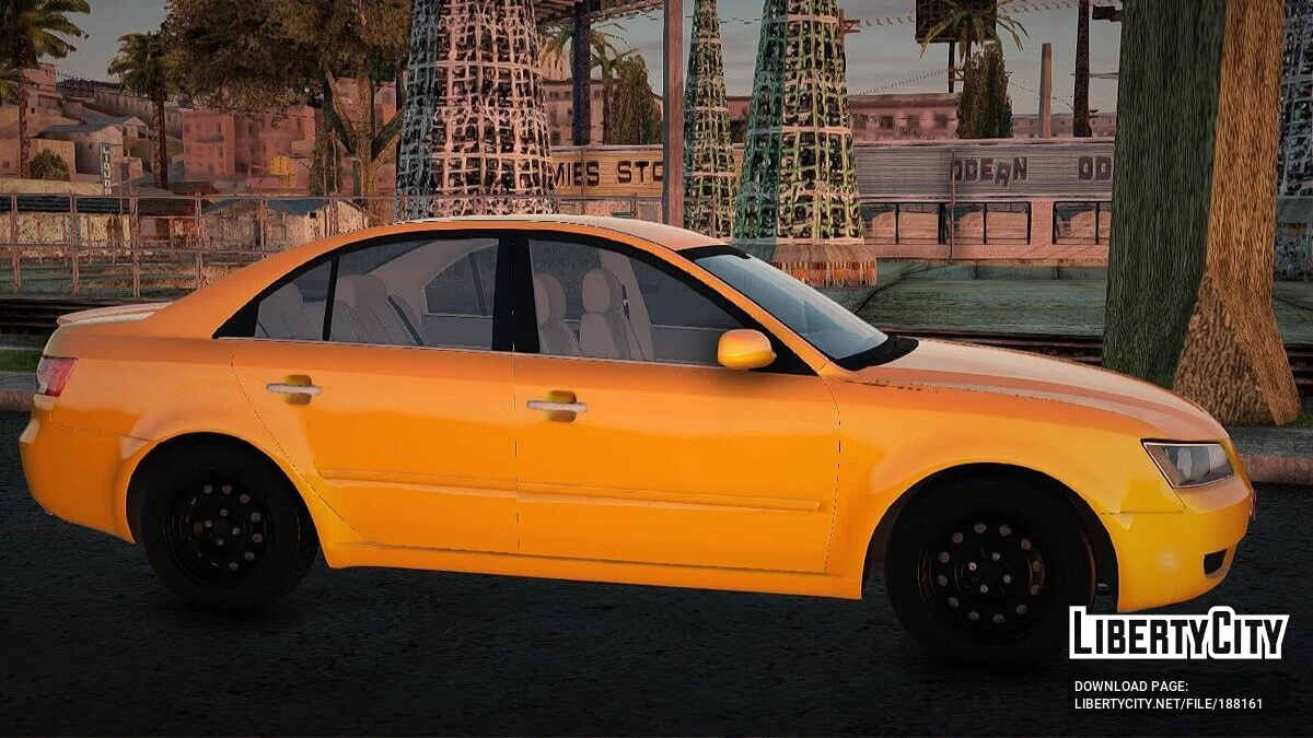 Hyundai Sonata 2009 Taxi Baghdad / GTA San Andreas