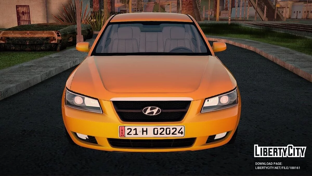 Hyundai Sonata 2009 Taxi Baghdad / GTA San Andreas