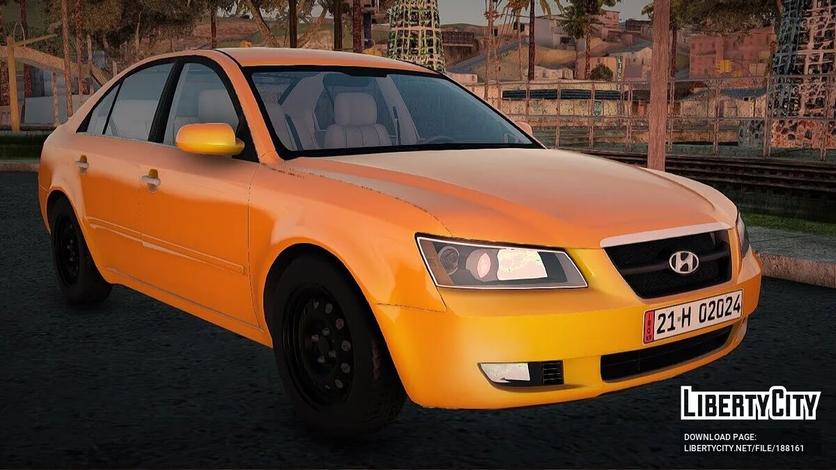Hyundai Sonata 2009 Taxi Baghdad / GTA San Andreas