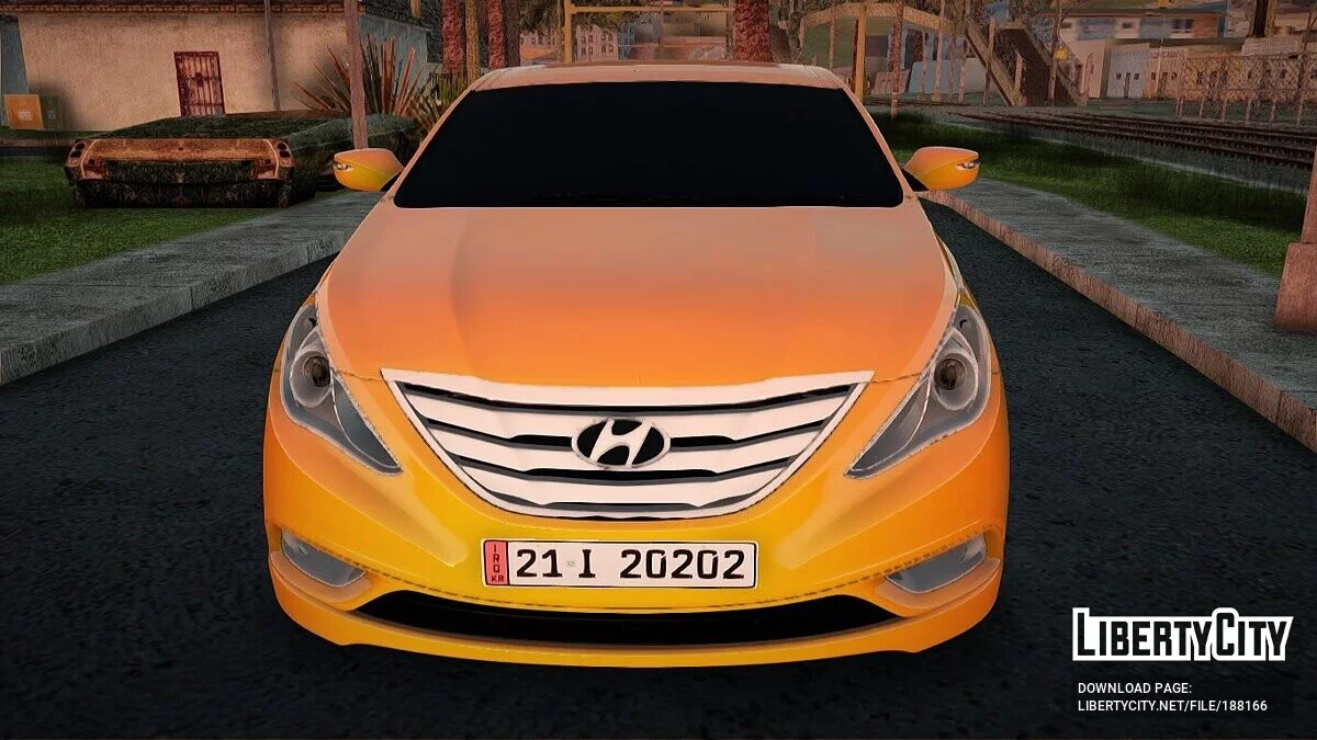 Hyundai Sonata 2013 Taxi Baghdad / GTA San Andreas