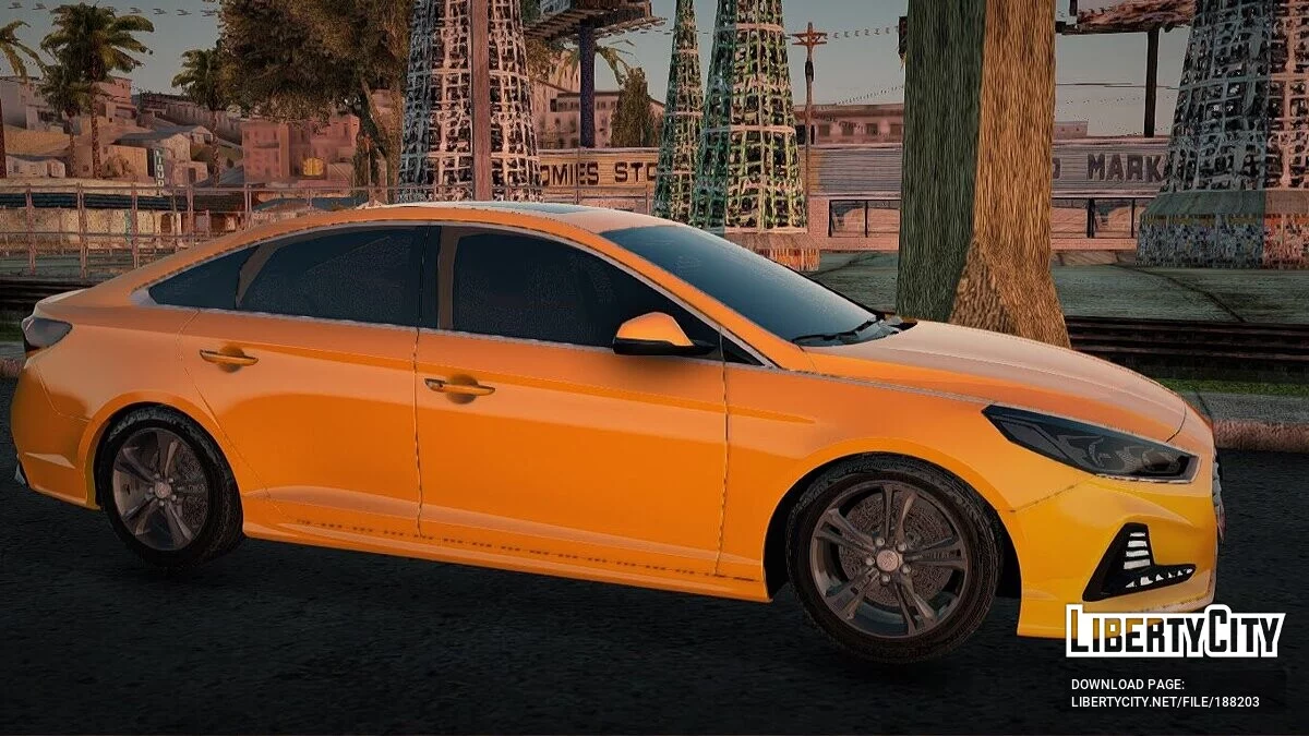 Hyundai Sonata 2018 / GTA San Andreas