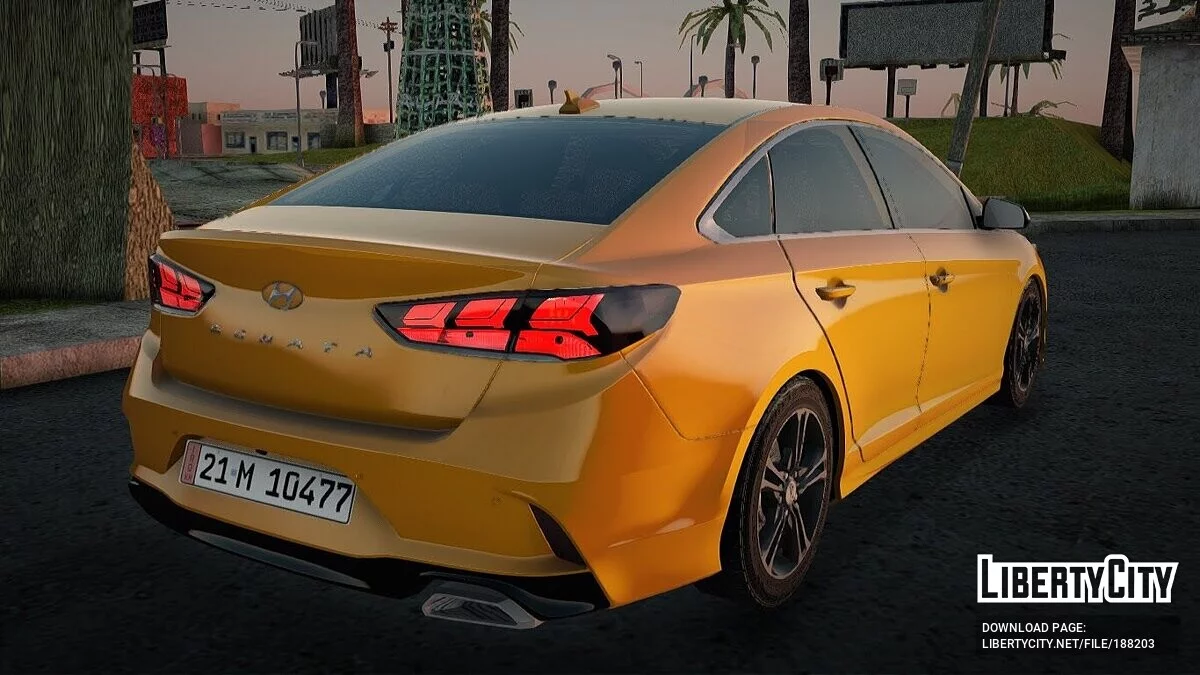Hyundai Sonata 2018 / GTA San Andreas