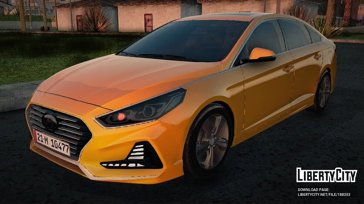 Hyundai Sonata 2018 / GTA San Andreas