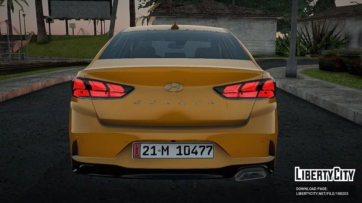 Hyundai Sonata 2018 / GTA San Andreas