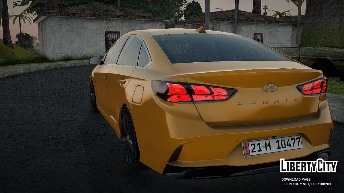 Hyundai Sonata 2018 / GTA San Andreas