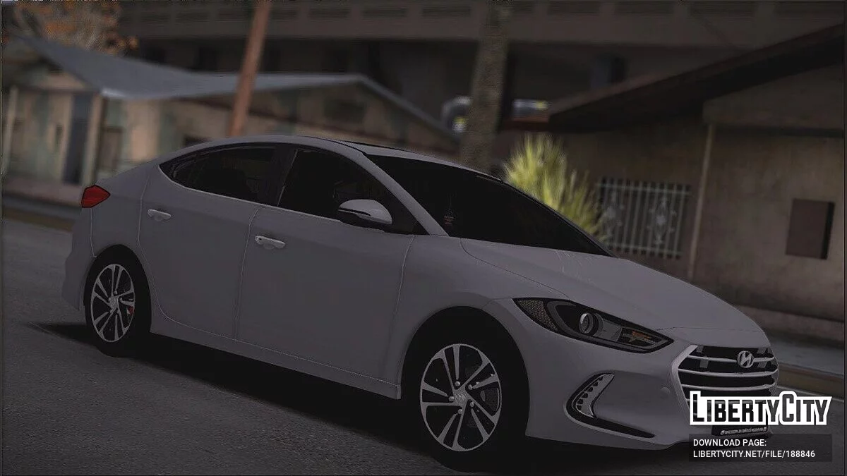 Hyundai Elantra 2017 / GTA San Andreas