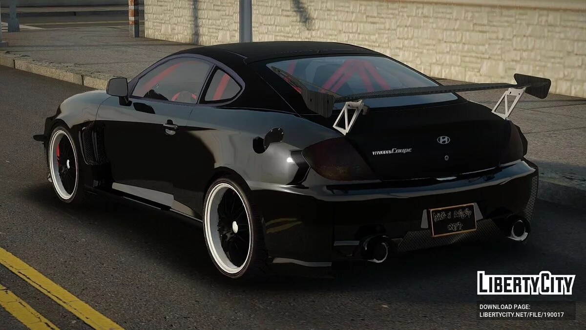 Hyundai Tiburon Coupe Tuning / GTA San Andreas