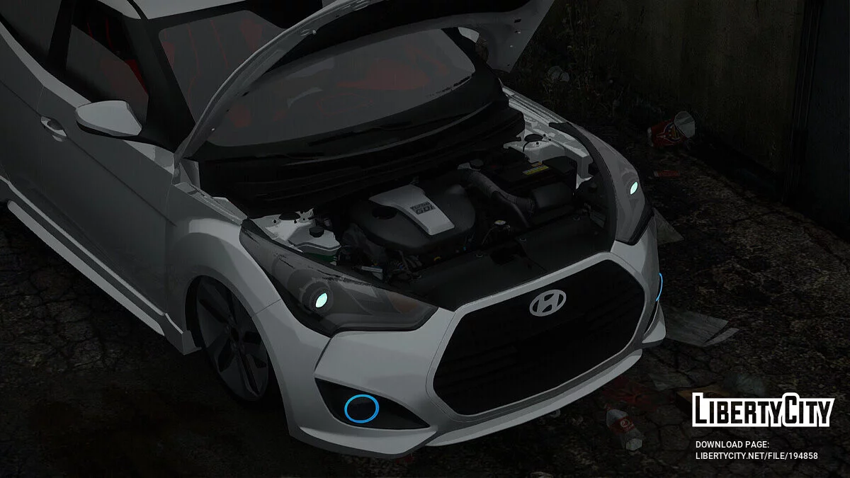Hyundai Veloster / GTA San Andreas